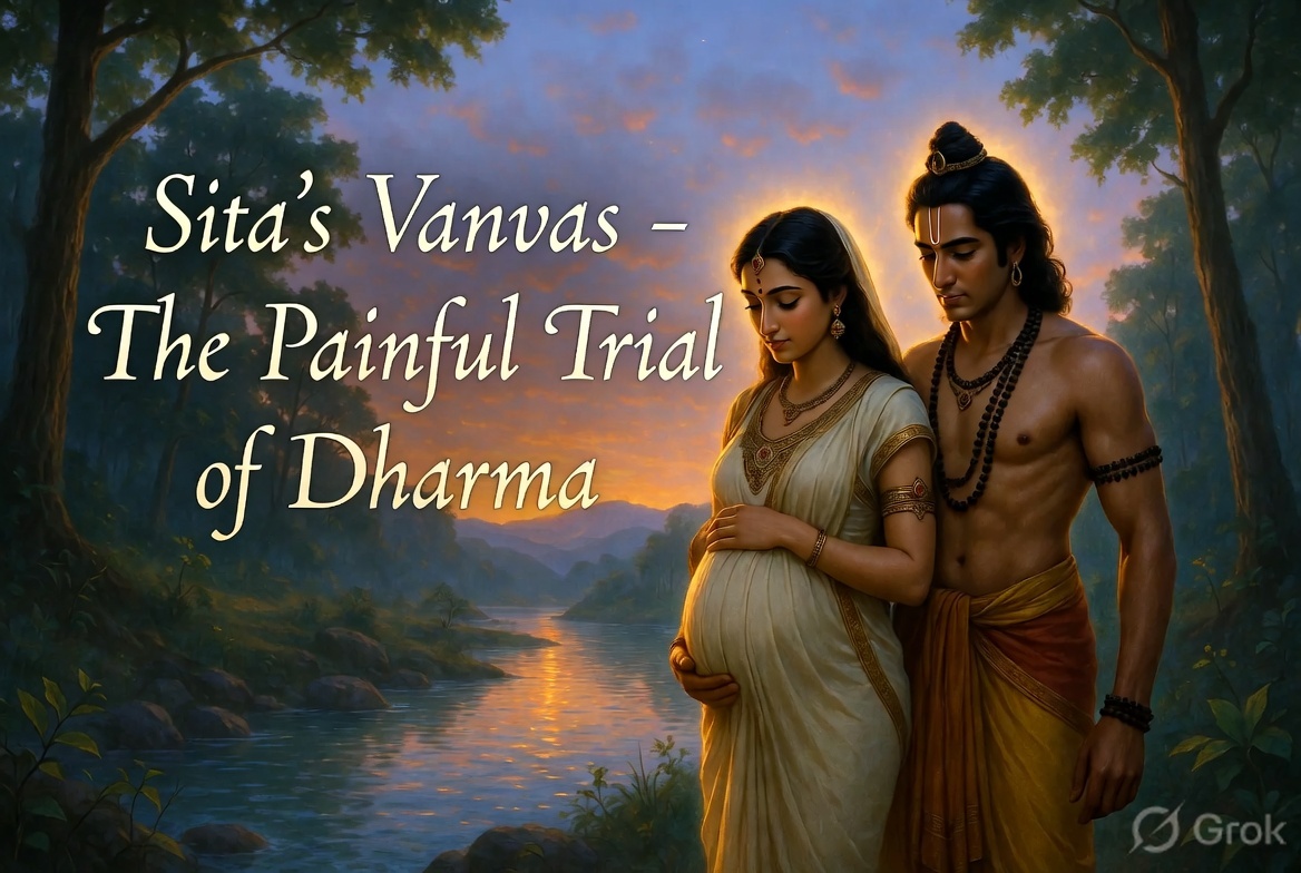 Image related to Uttar Kand Ramayan: Sita's Vanvas & Divine Legacy